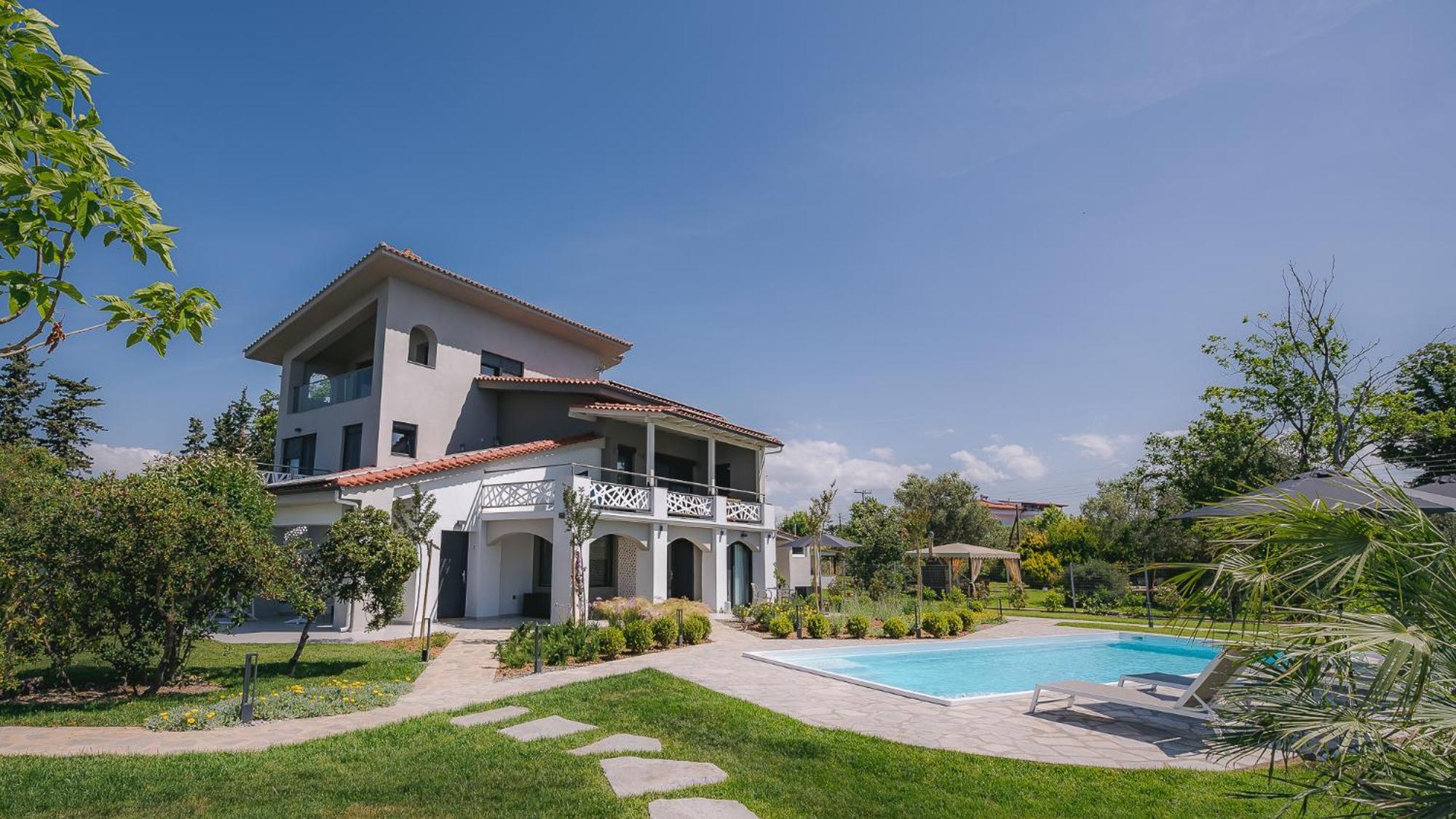 Electra Beachfront Suites, Nea Irakleia Exteriér fotografie