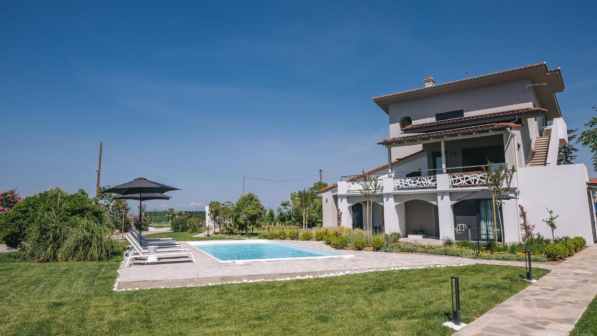 Electra Beachfront Suites, Nea Irakleia Exteriér fotografie