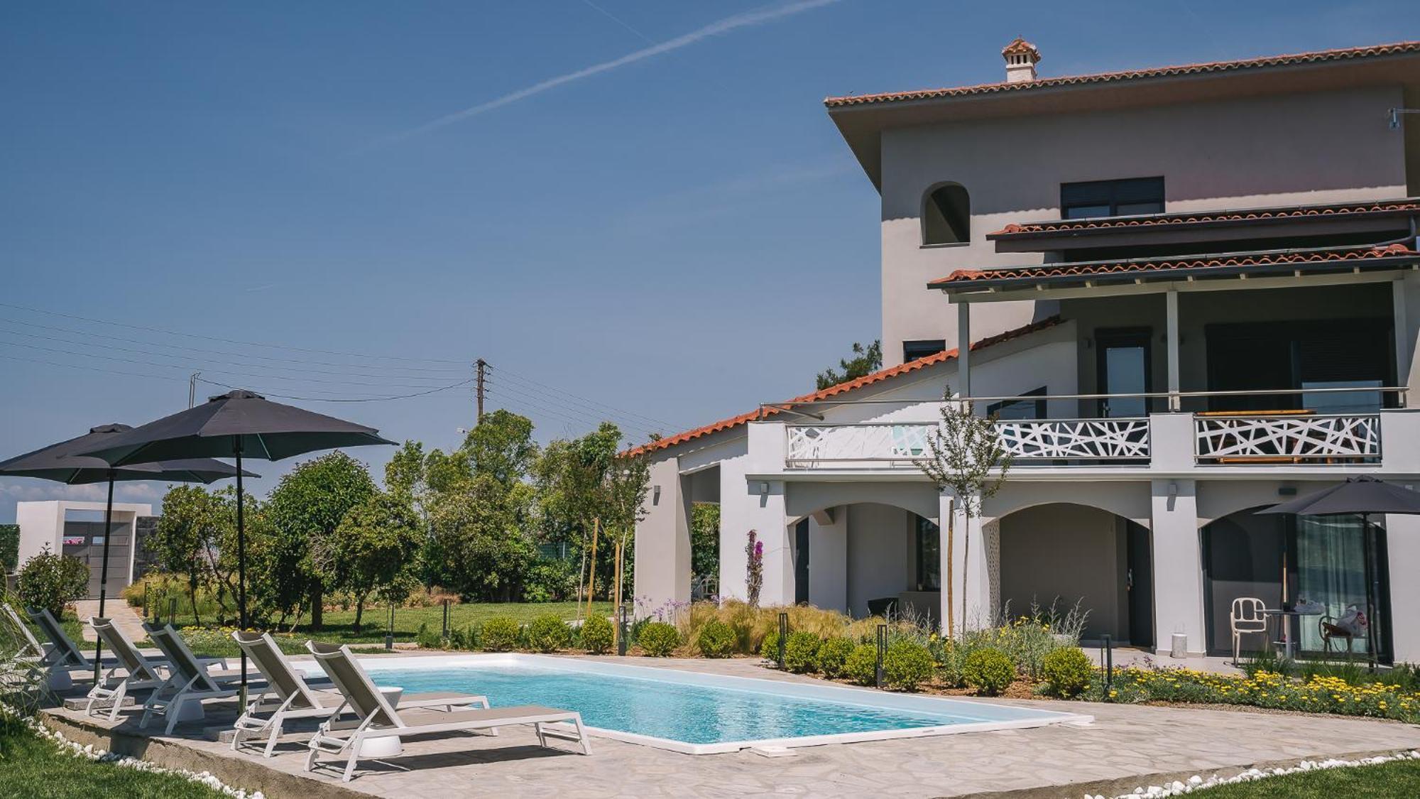 Electra Beachfront Suites, Nea Irakleia Exteriér fotografie